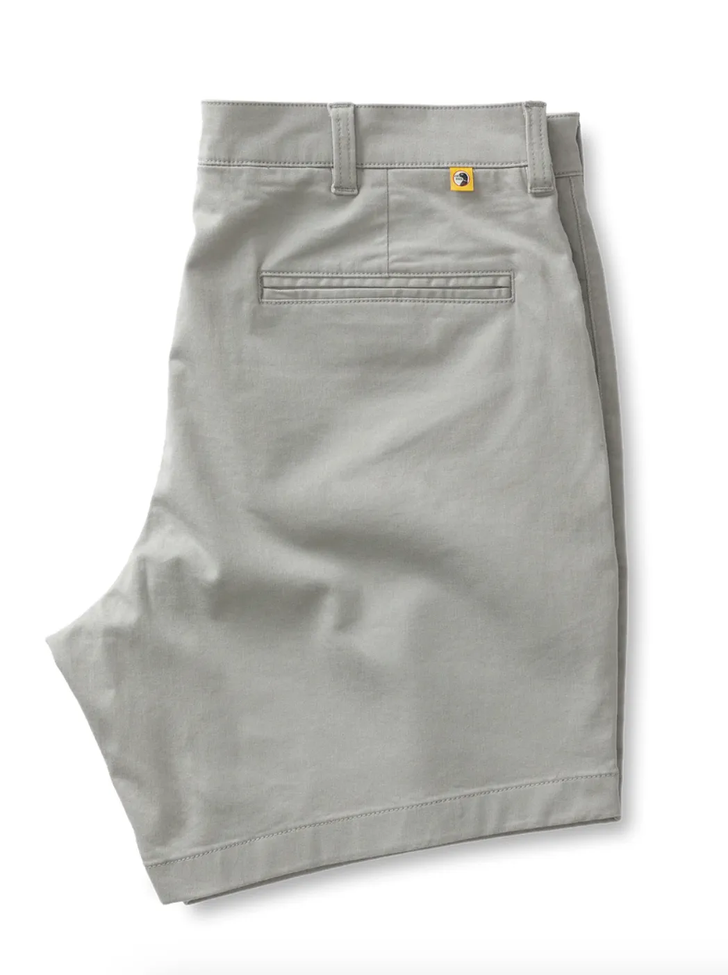 7" Gold School Chino Short Limestone Gray