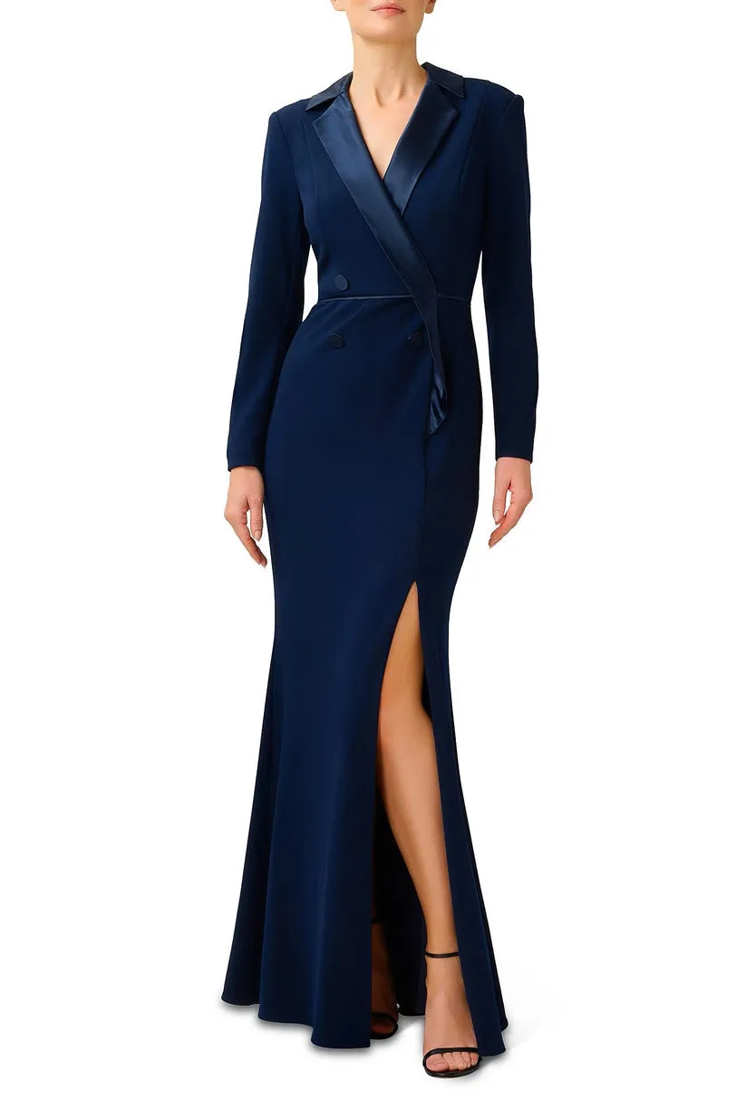 Adrianna Papell AP1E208437 Fitted Long Sleeve Formal Dress