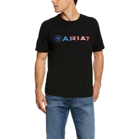 Ariat Men's USA Wordmark Tee