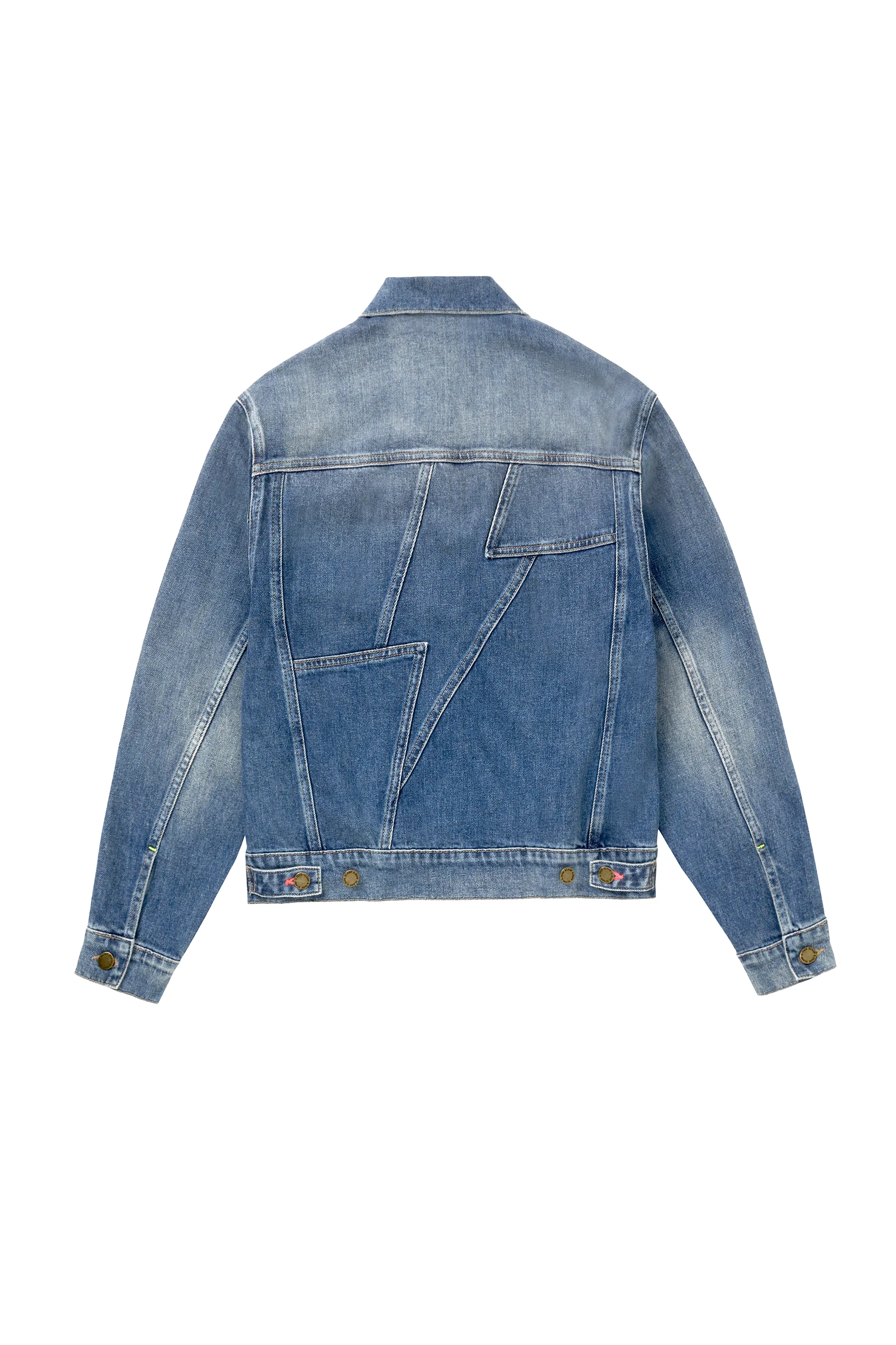 Authentic Indigo Trucker Denim Jacket