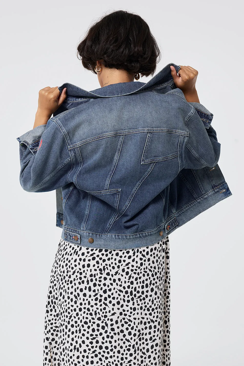 Authentic Indigo Trucker Denim Jacket