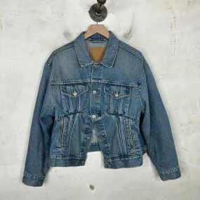 Balenciaga Denim Swing Jacket