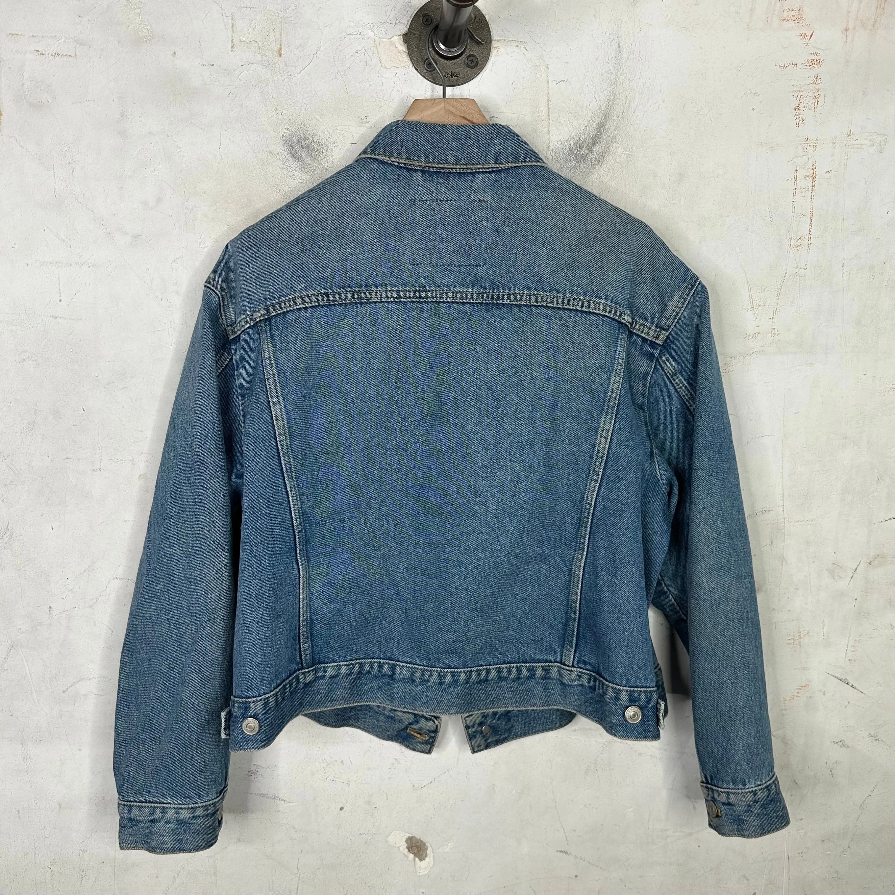 Balenciaga Denim Swing Jacket