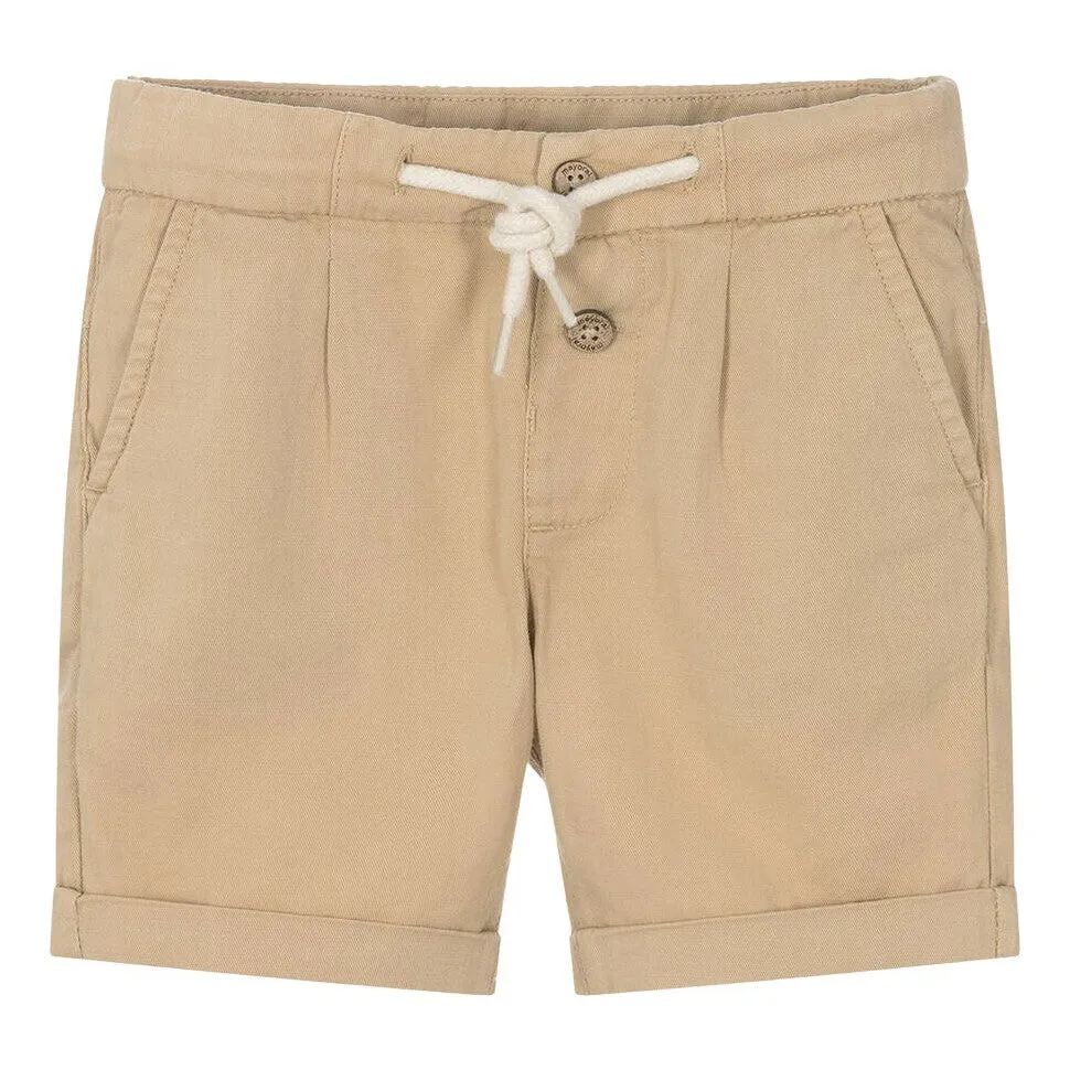 Beige Chino Shorts