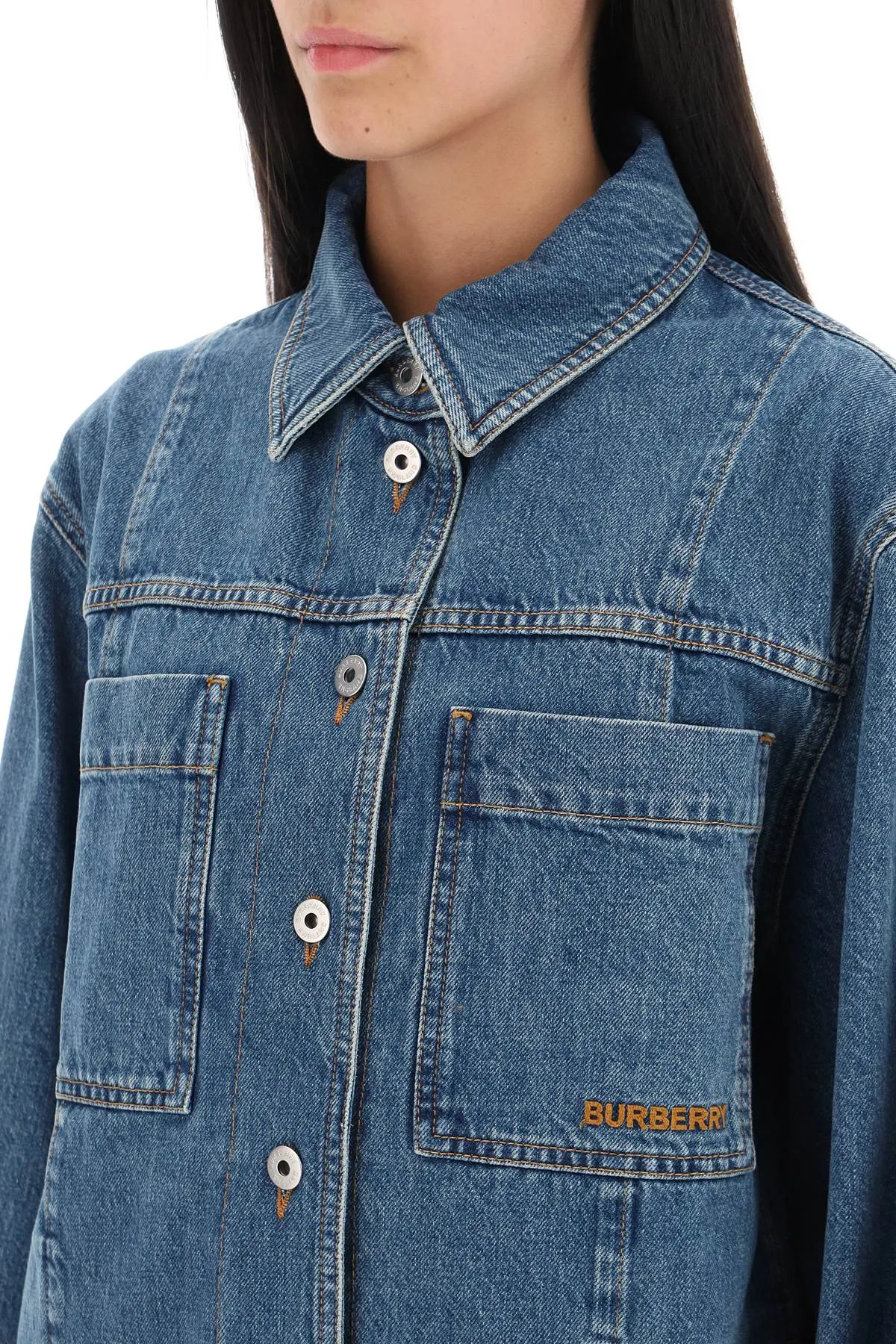 bensen' denim overshirt