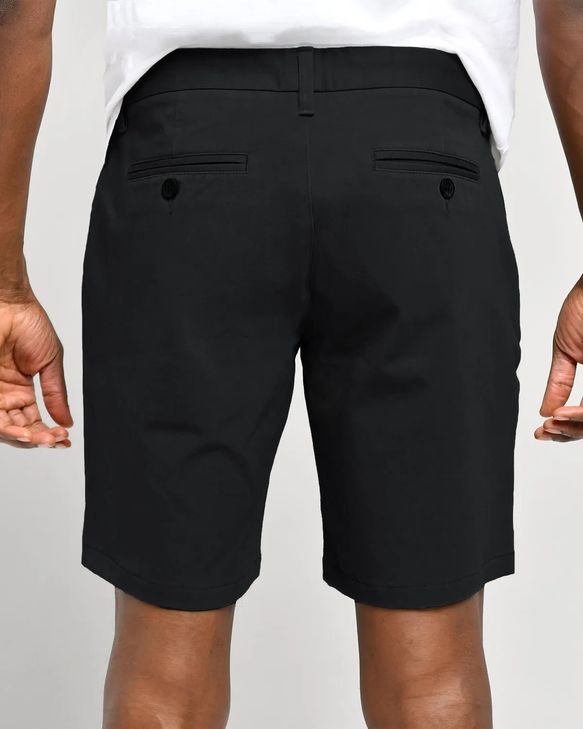 Black | Tech Chino Shorts