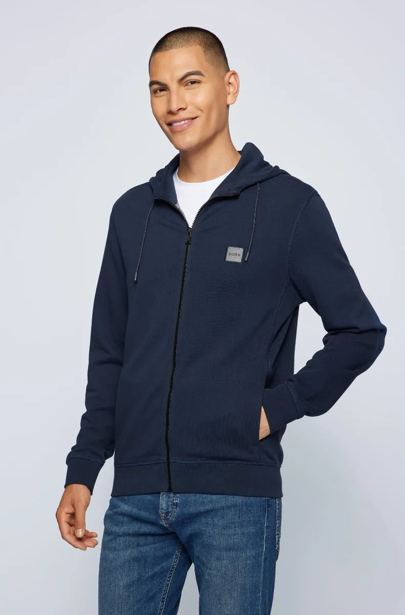 BOSS Zetalk 1 Hooded Sweatshirt in Navy