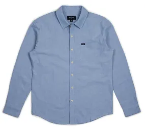 Brixton - Charter Oxford Mens Shirt Light Blue Chambray