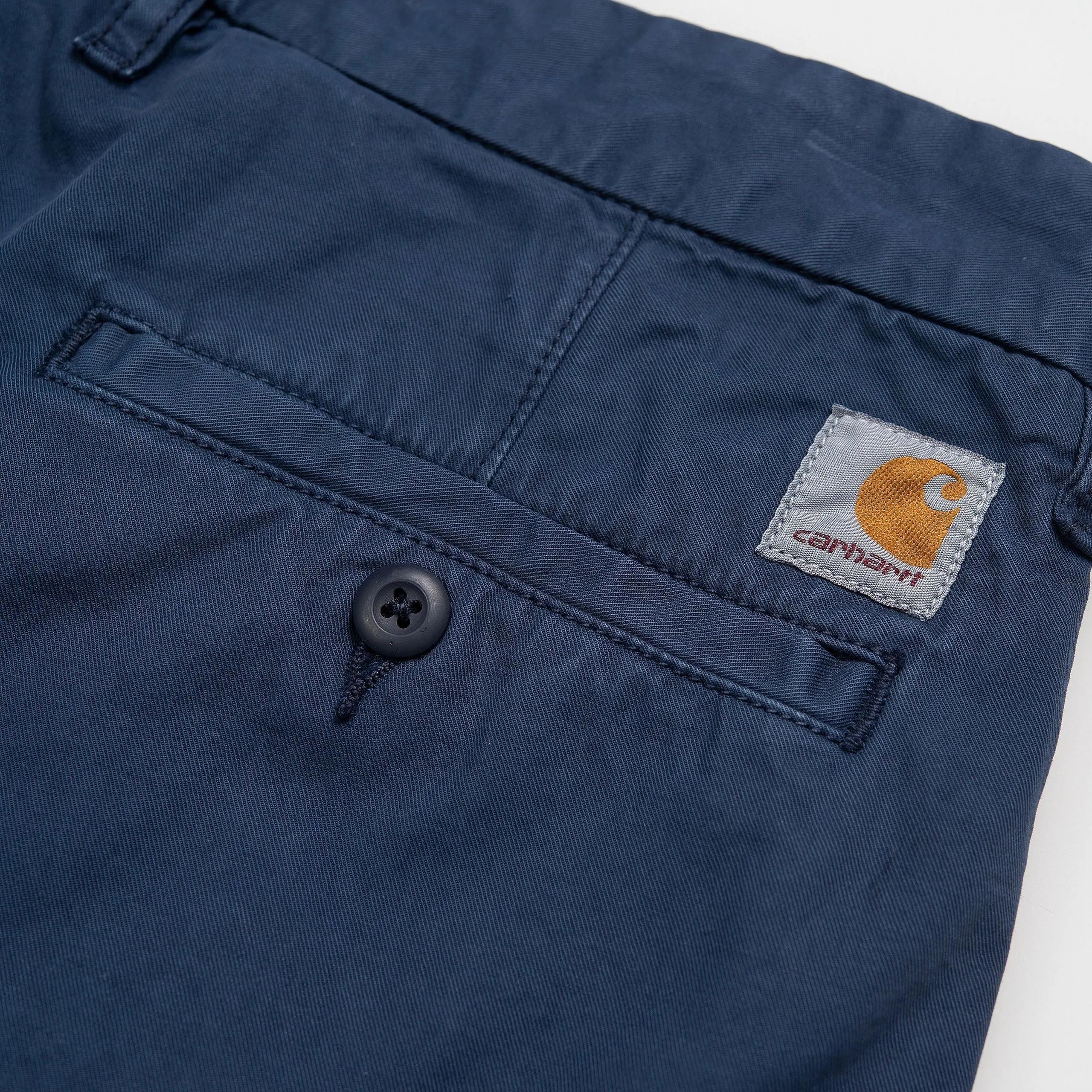 Carhartt John Short Garment Dyed Blue