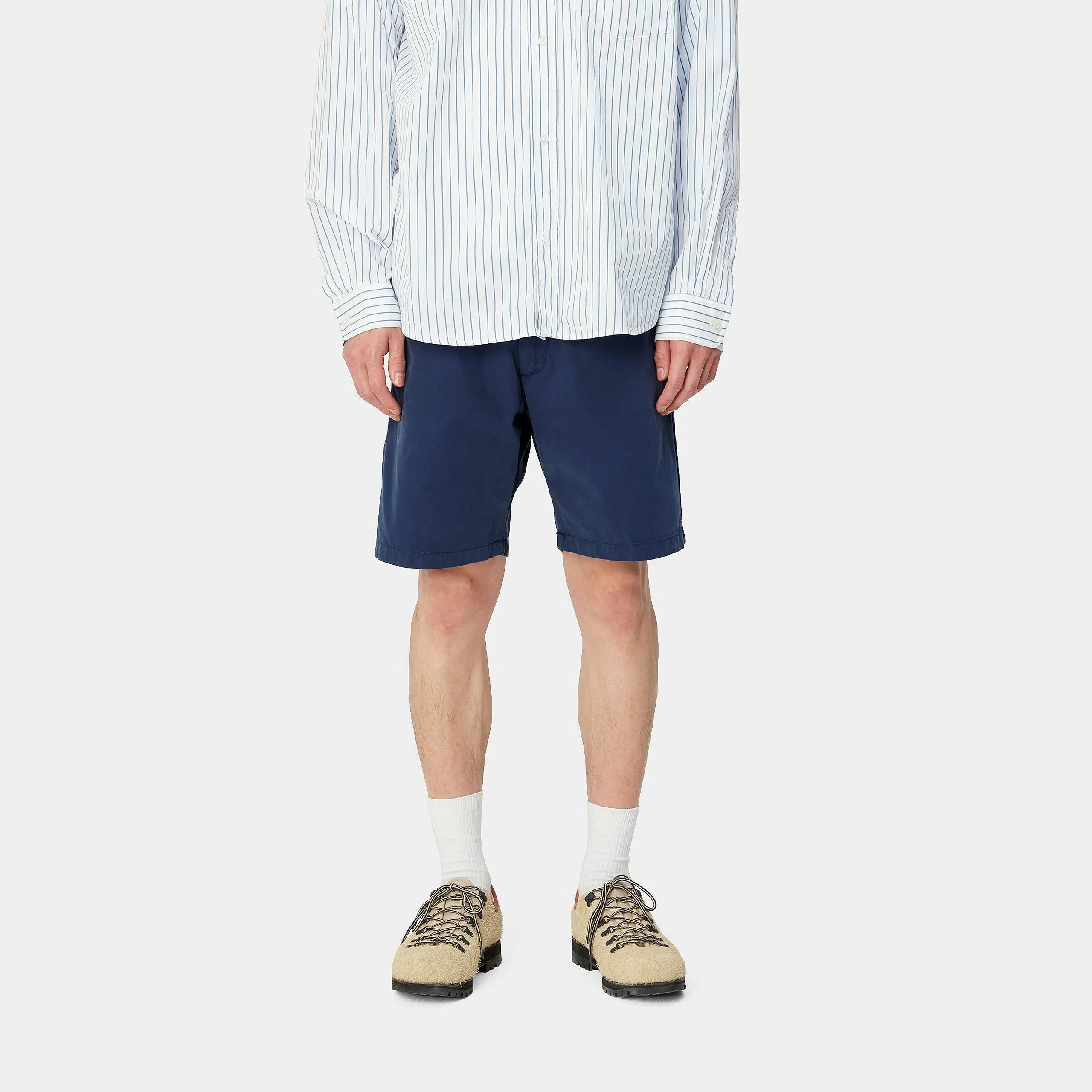 Carhartt John Short Garment Dyed Blue