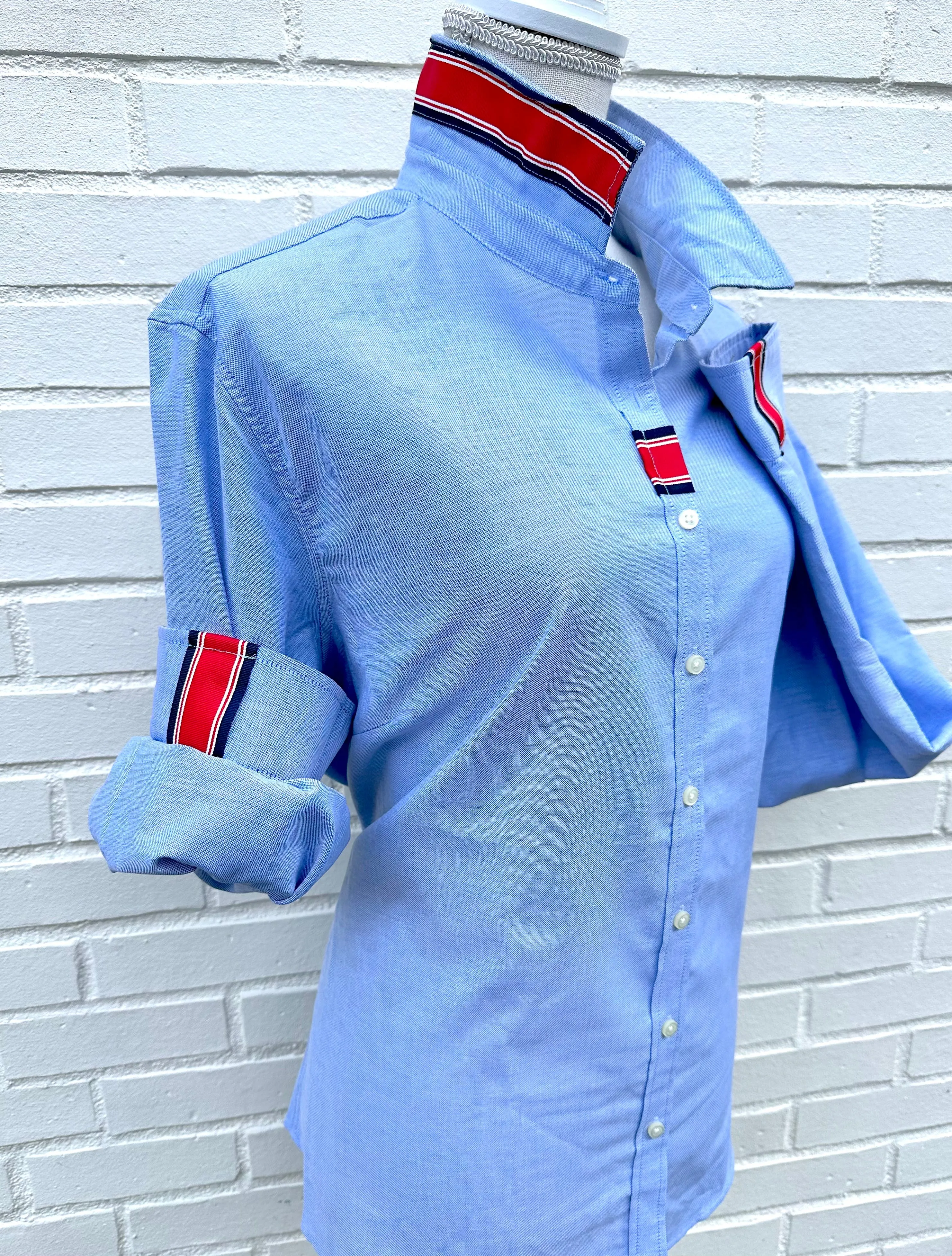 Casie2 Blue Oxford Shirt (Casie2 29)