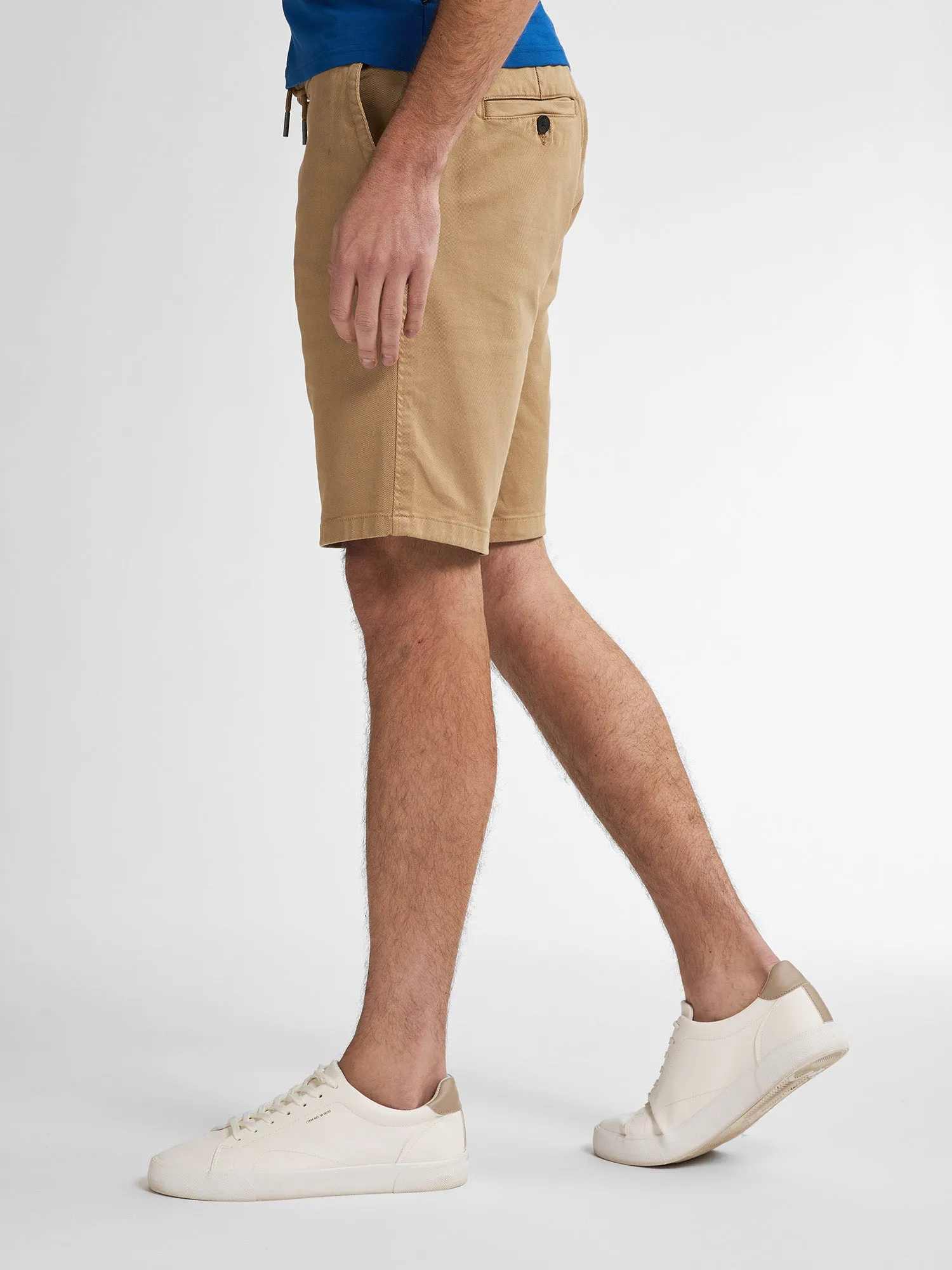 Chino Shorts with Drawstring Parrot