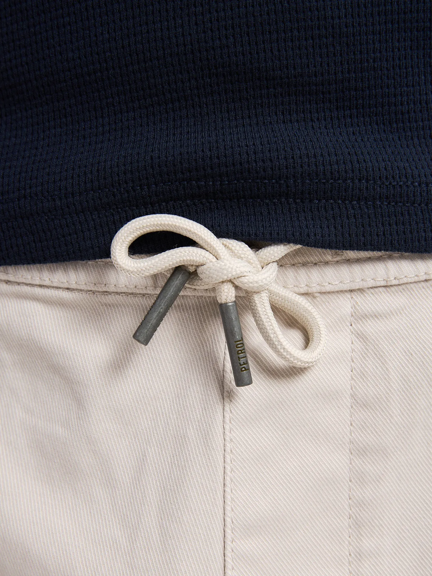 Chino Shorts with Drawstring Parrot