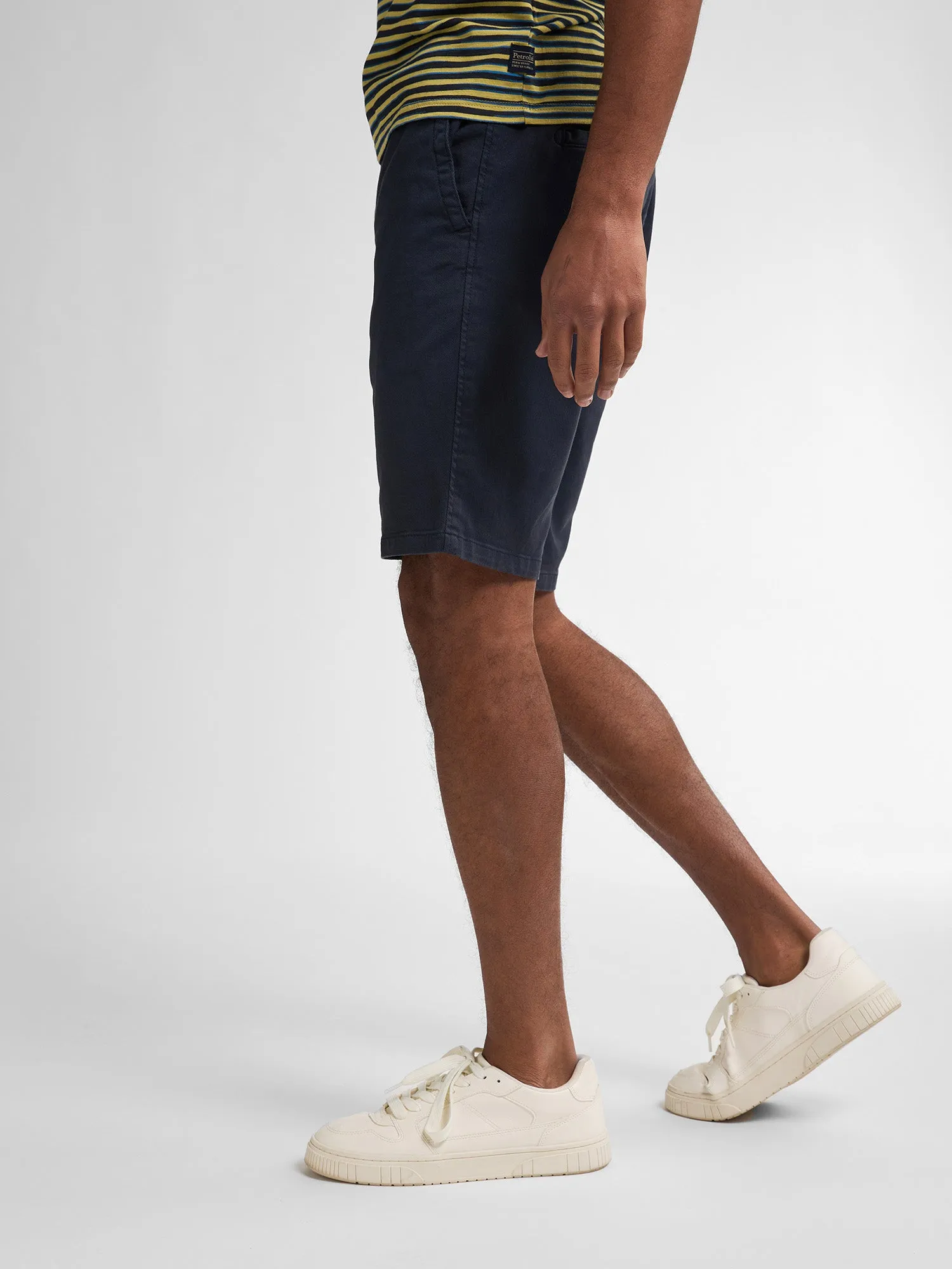 Chino Shorts with Drawstring Parrot