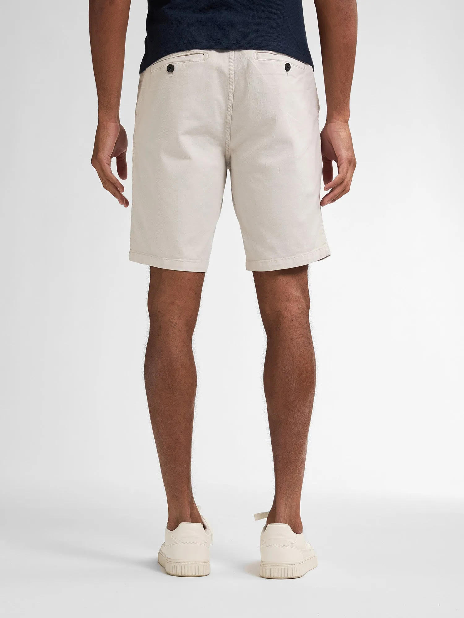 Chino Shorts with Drawstring Parrot