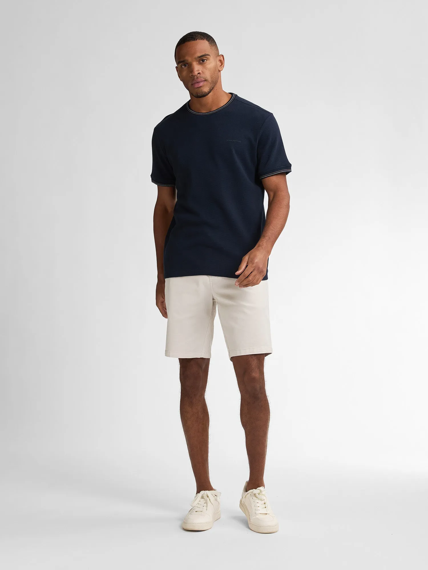 Chino Shorts with Drawstring Parrot