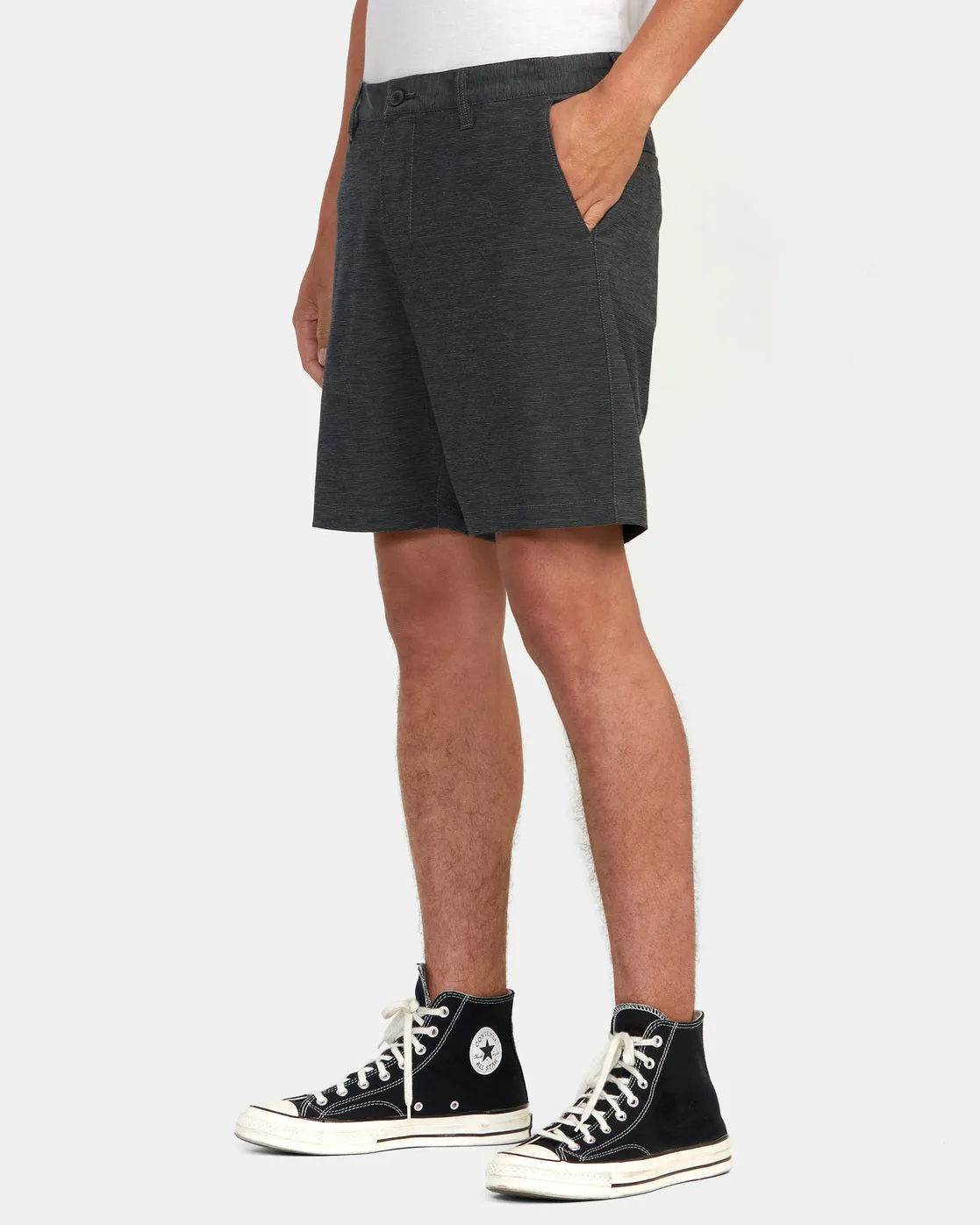 Daggers Hybrid Chino Shorts 18" - Black