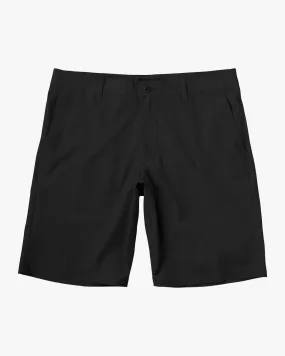 Daggers Hybrid Chino Shorts 18" - Black