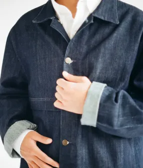 Denim workwear jacket