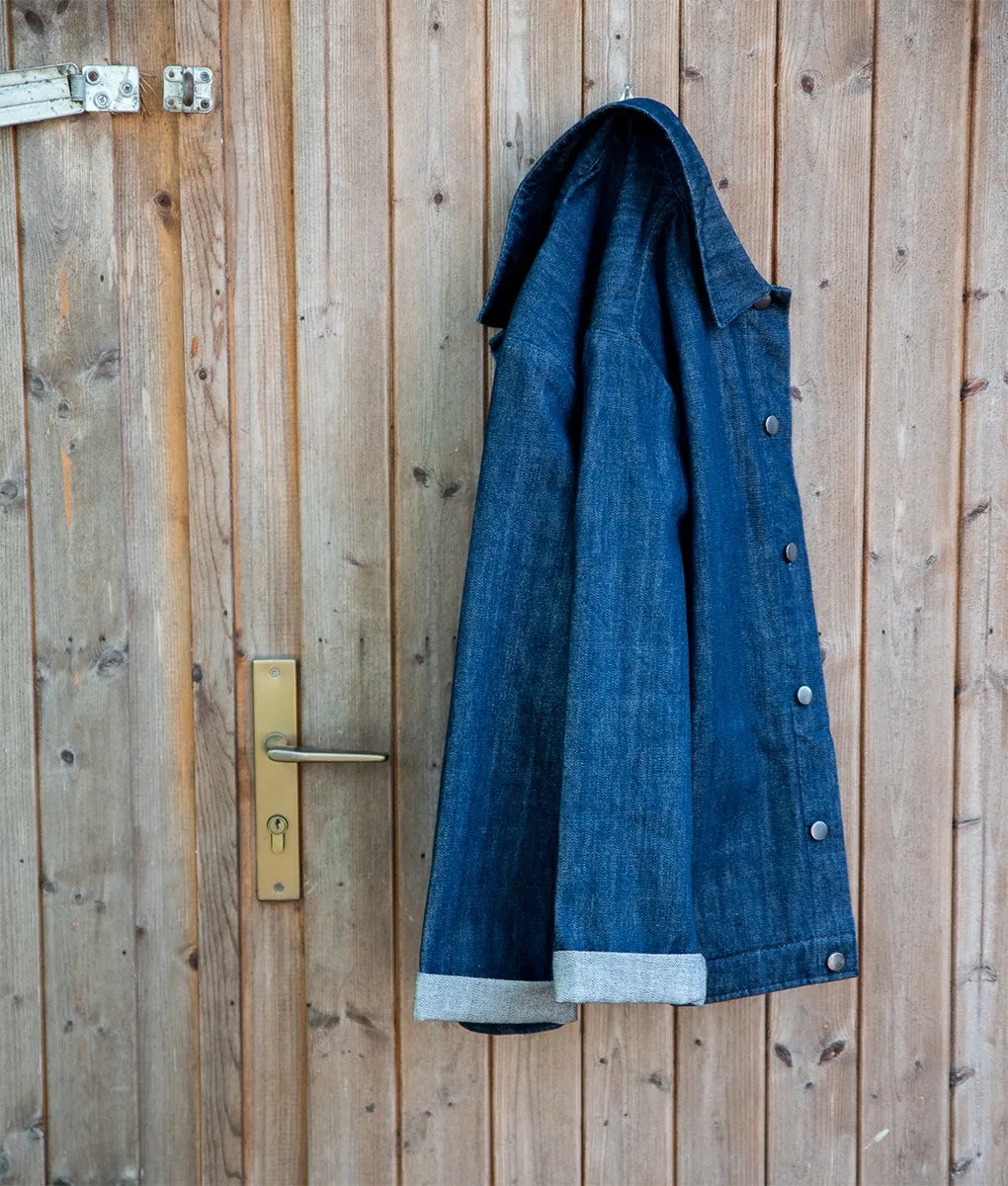 Denim workwear jacket