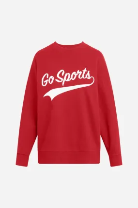 Favorite Daughter Go Sports Sweatshirt Red