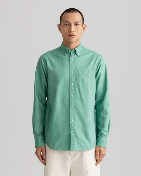 GANT - Reg Oxford Shirt BD, Forest Green