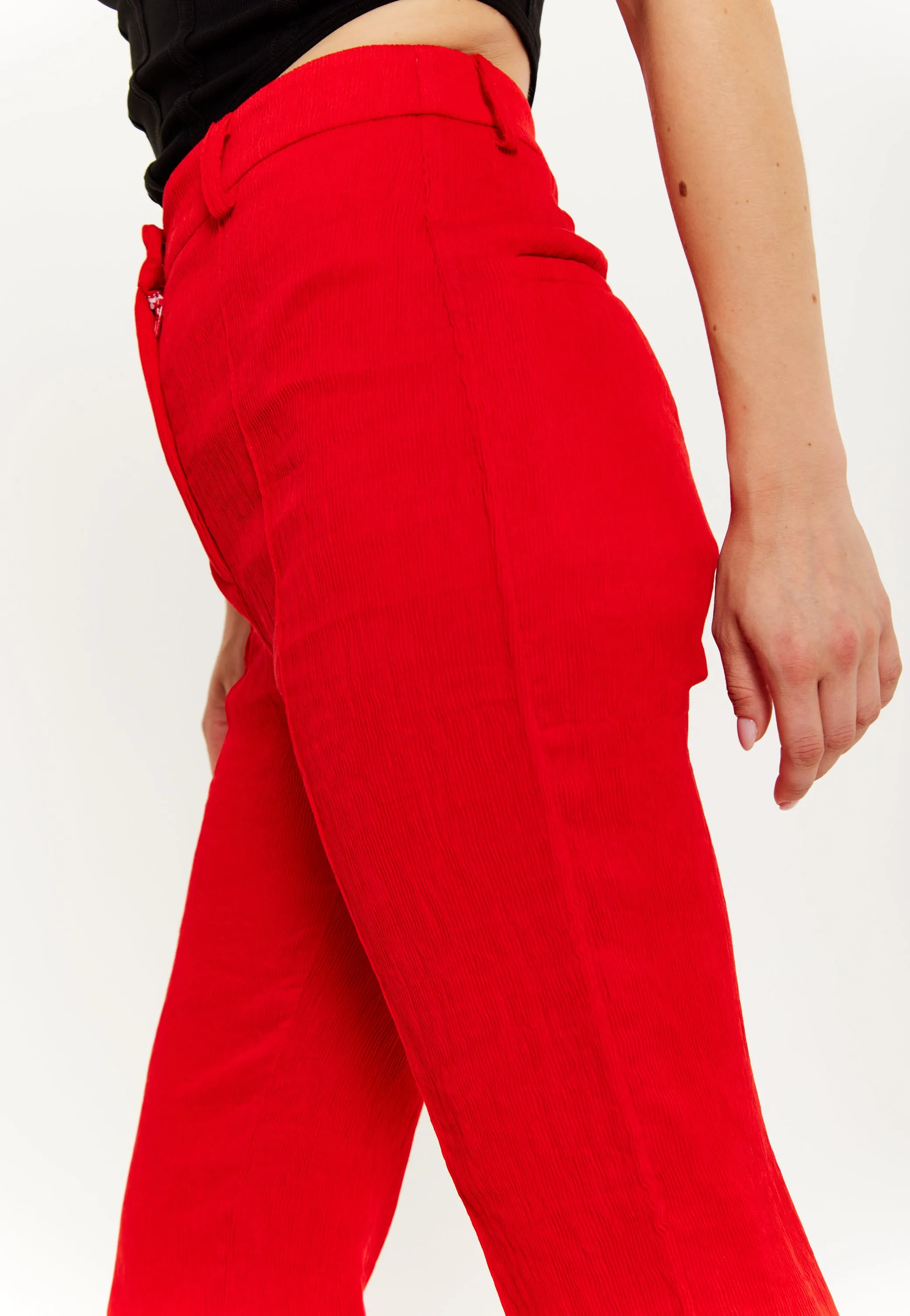 House Of Holland Red Trousers