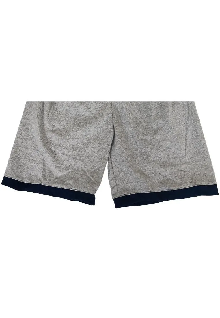 Landmark Muscle Set Plain with Stripes Combi and Plain Light Gray Shorts