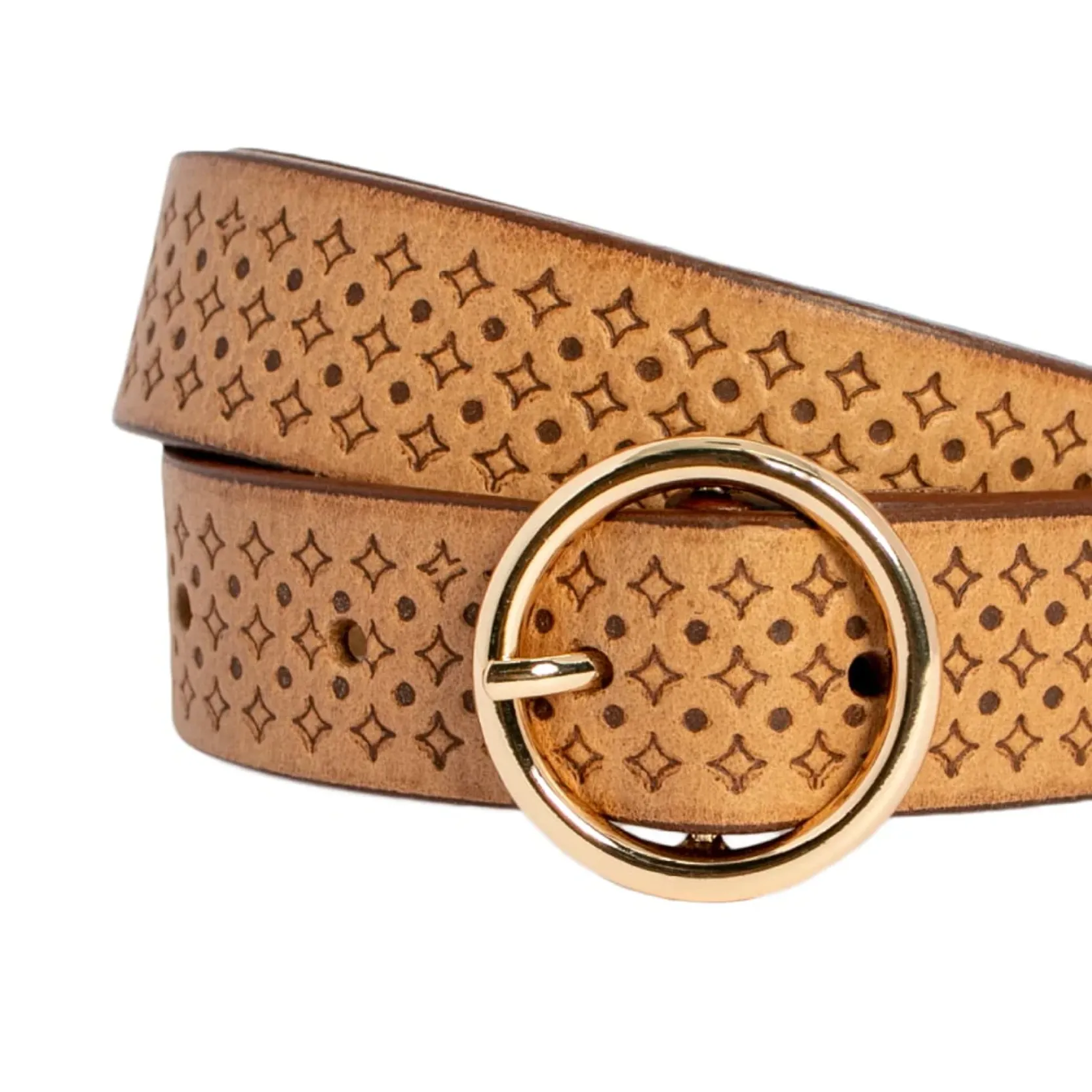 Loop Leather Co Belt Airlie - Natural