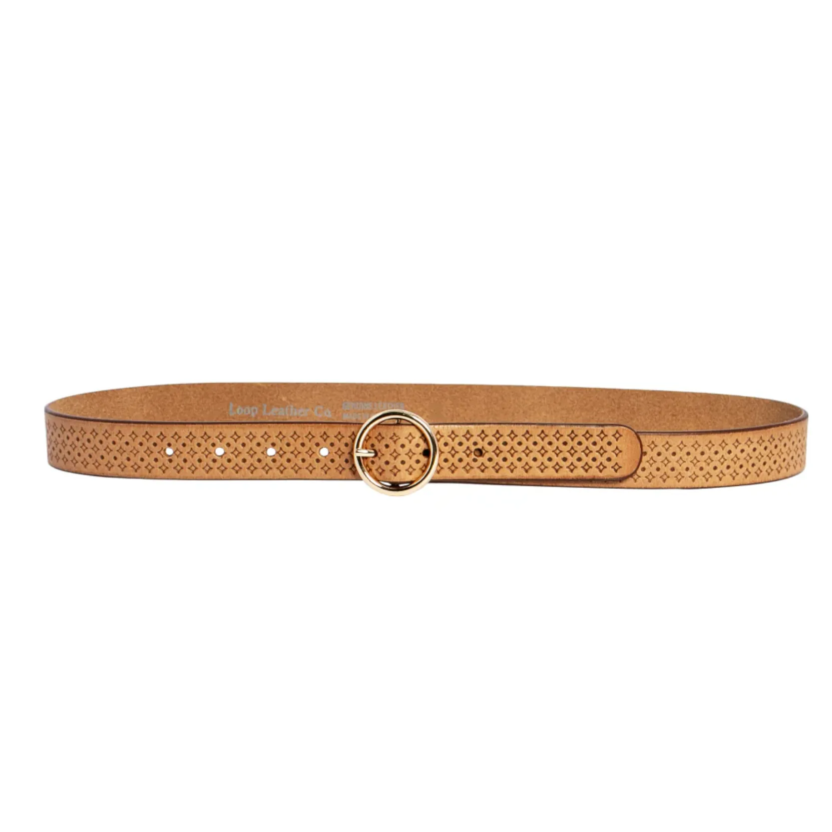 Loop Leather Co Belt Airlie - Natural