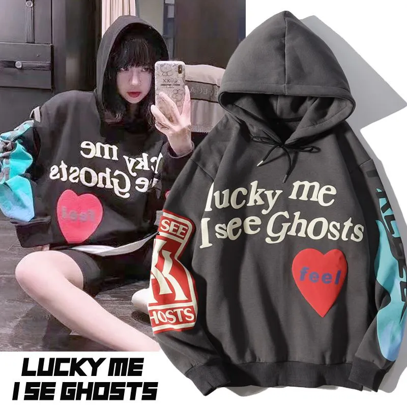 Lucky Me Hip Hop Oversized Designer Hoodies