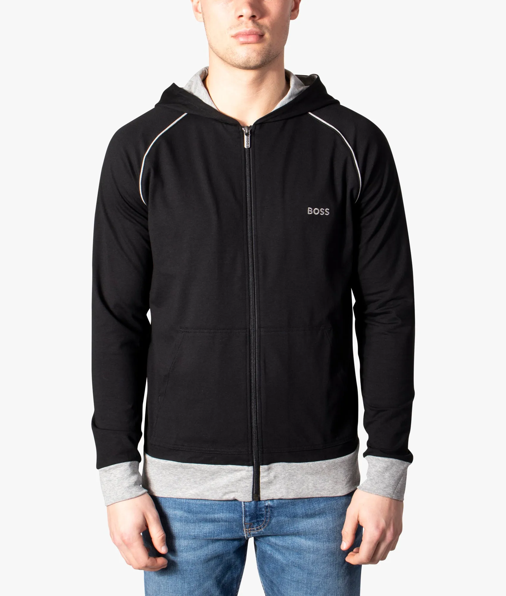 Mix & Match Jacket H Zip Through Hoodie