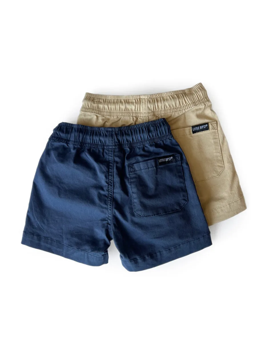 Navy Chino Short