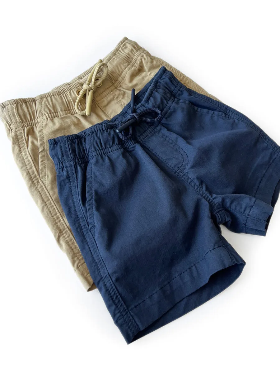 Navy Chino Short