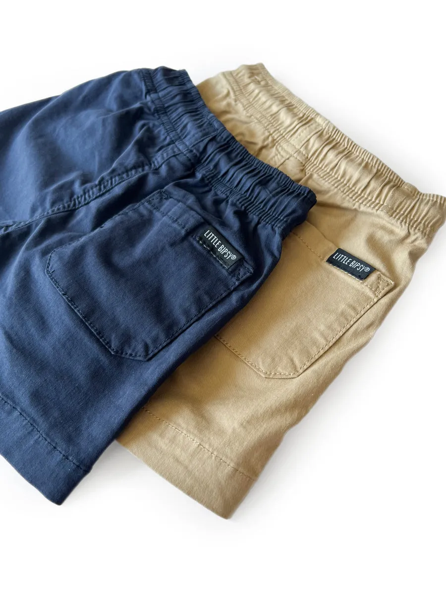 Navy Chino Short