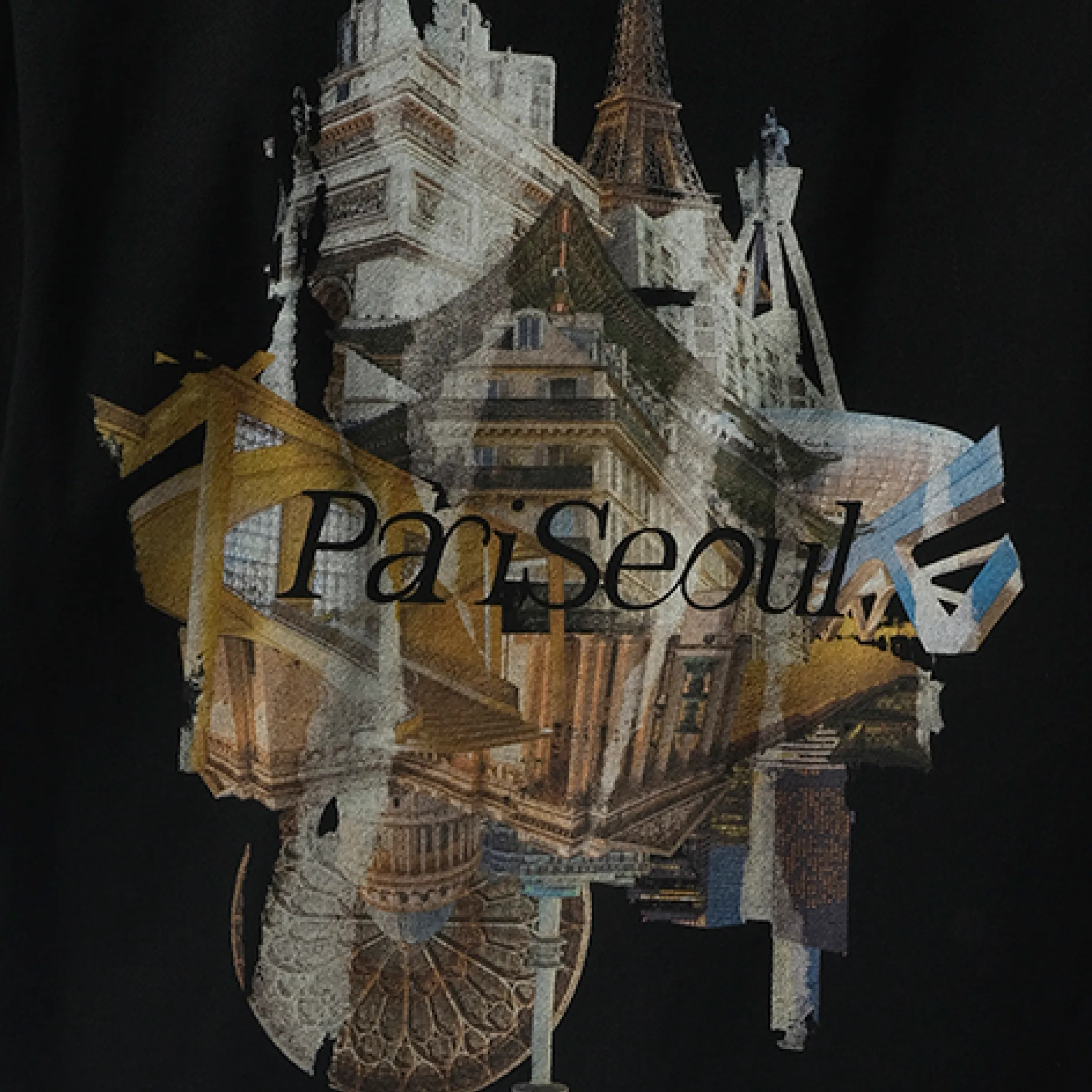 PariSeoul Denim Shirt in Black