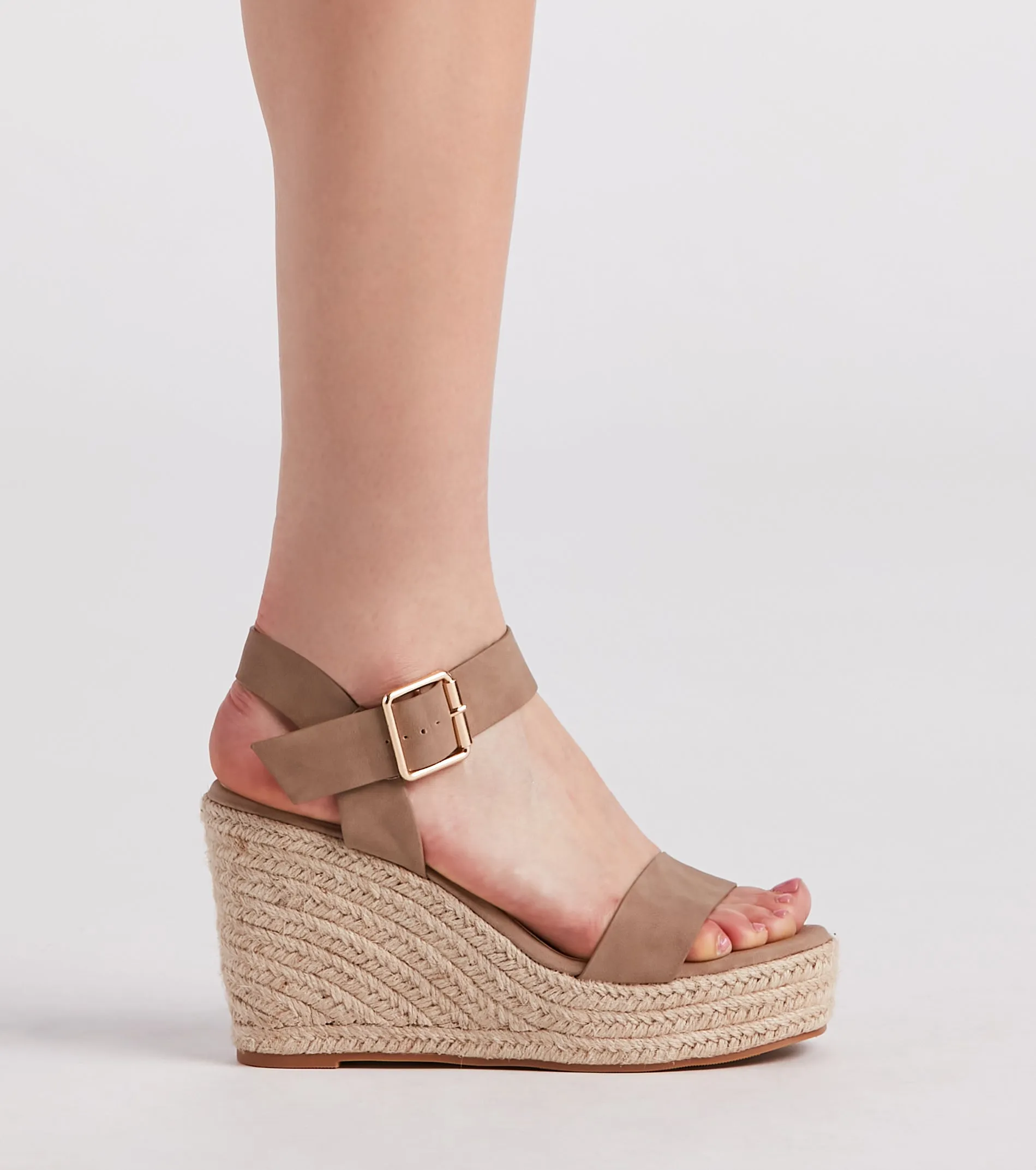 Picnic Time Platform Espadrille Wedges