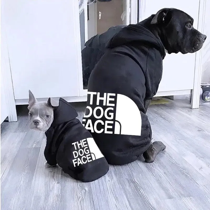 " THE DOG FACE" dog Hoodies