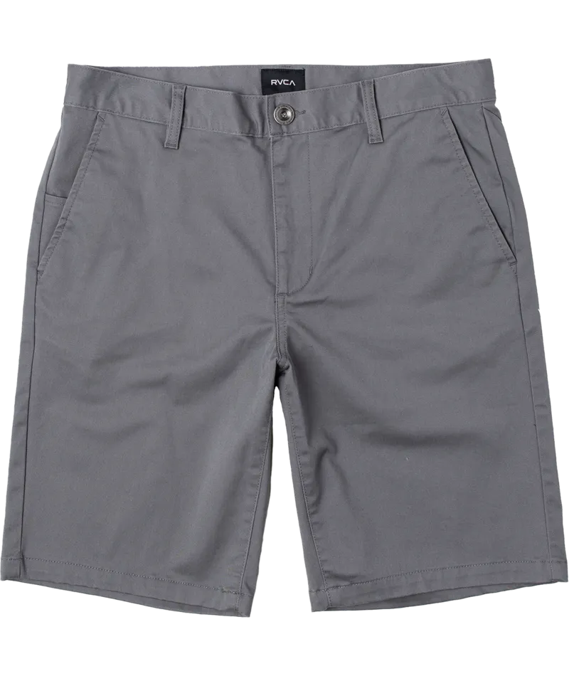 RVCA Mens Weekend Stretch 20" Chino Shorts