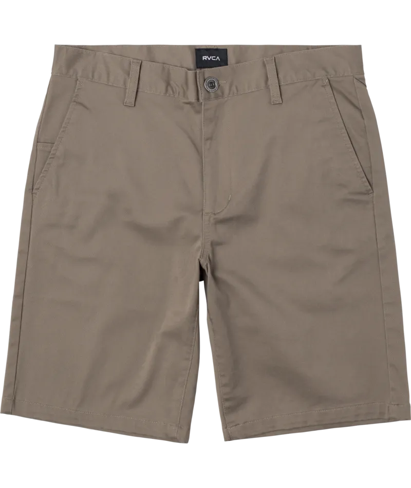 RVCA Mens Weekend Stretch 20" Chino Shorts