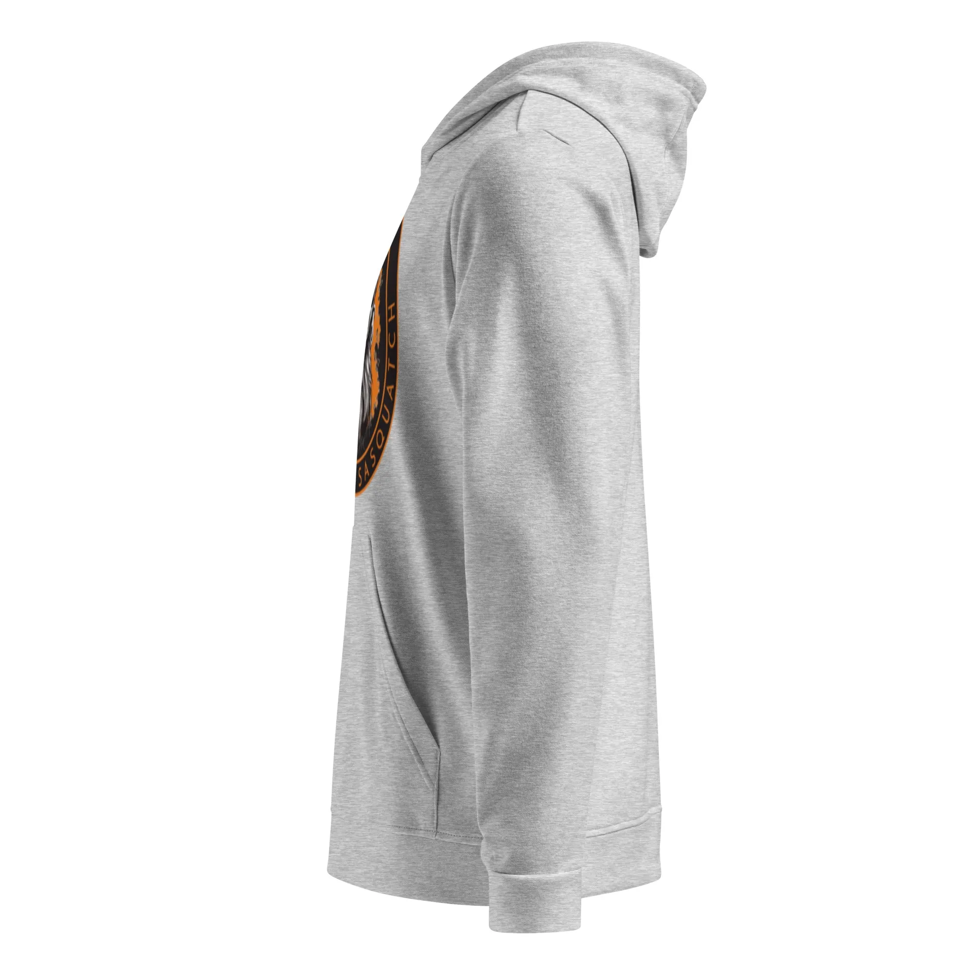 Stroked Out Sasquatch adidas fleece hoodie