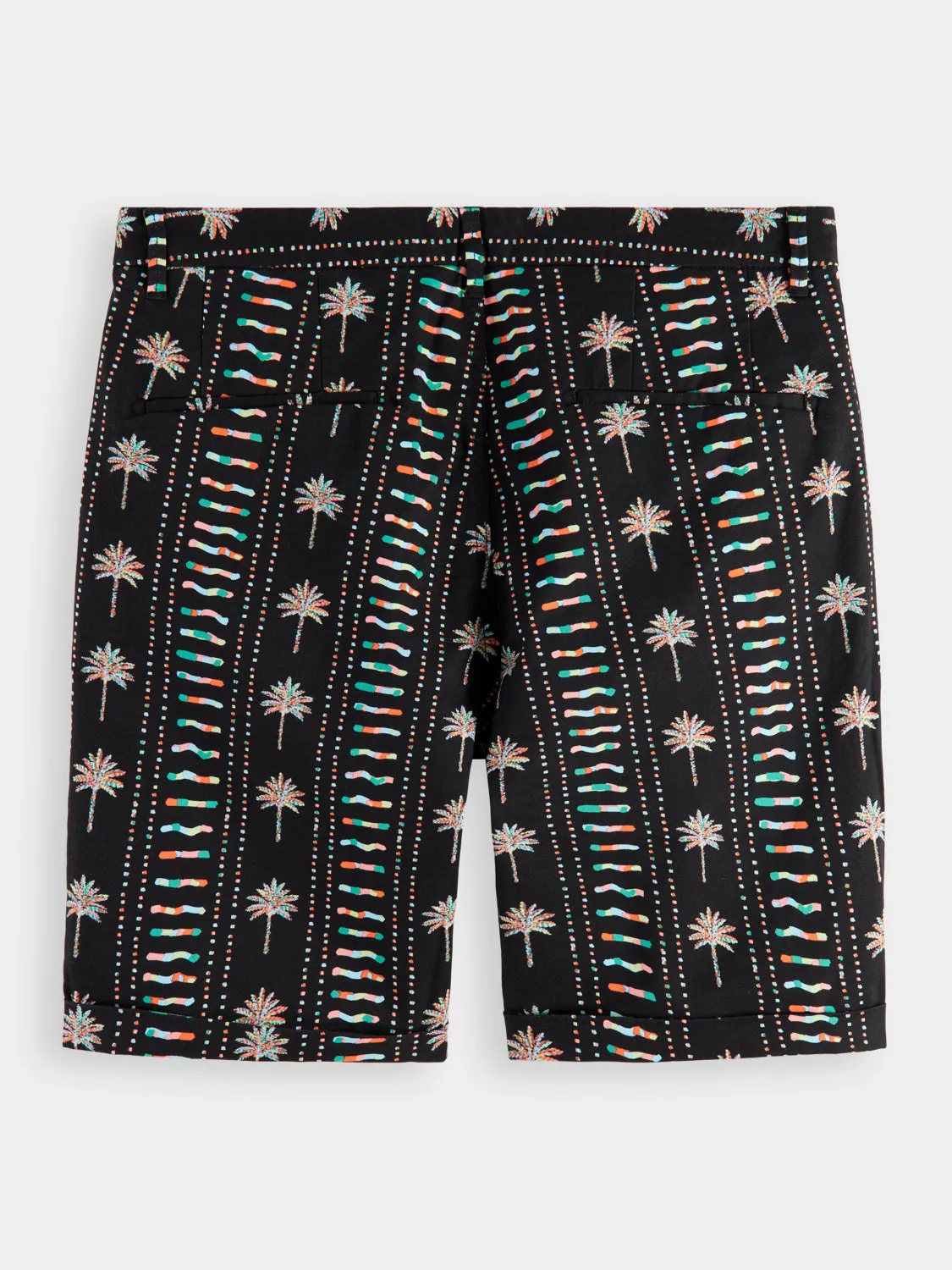 Stuart printed chino shorts