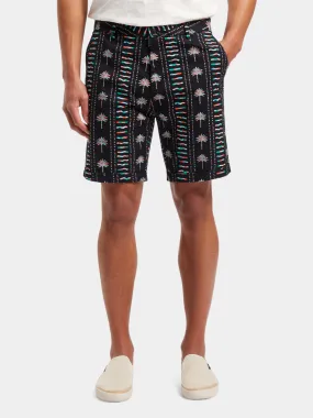 Stuart printed chino shorts