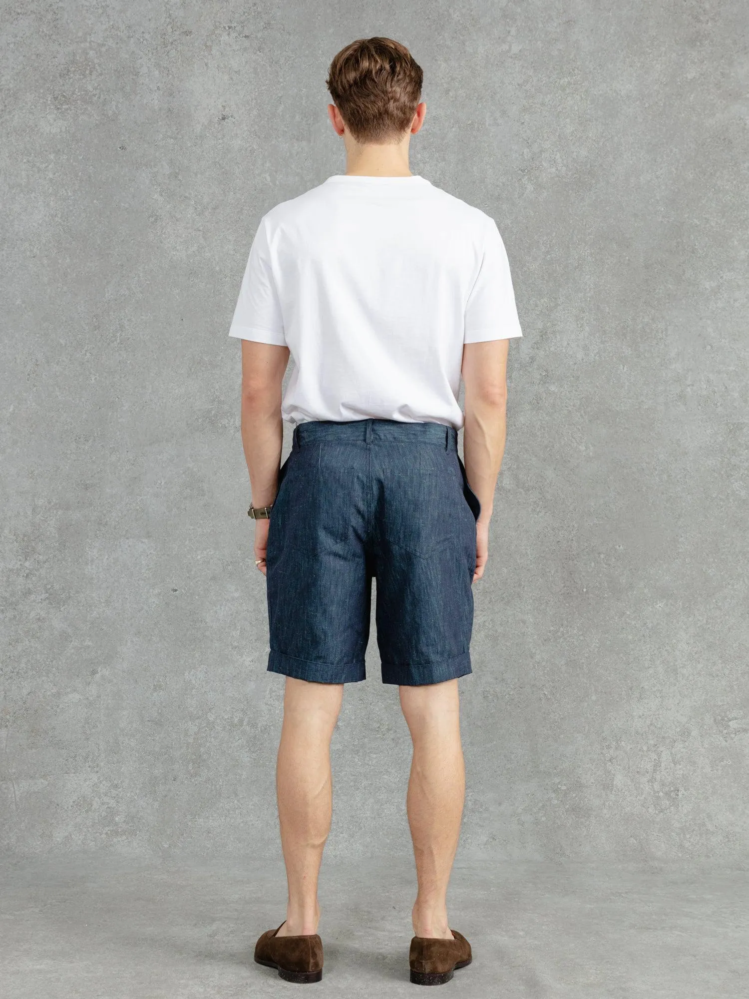 The Summer Denim Chino Shorts