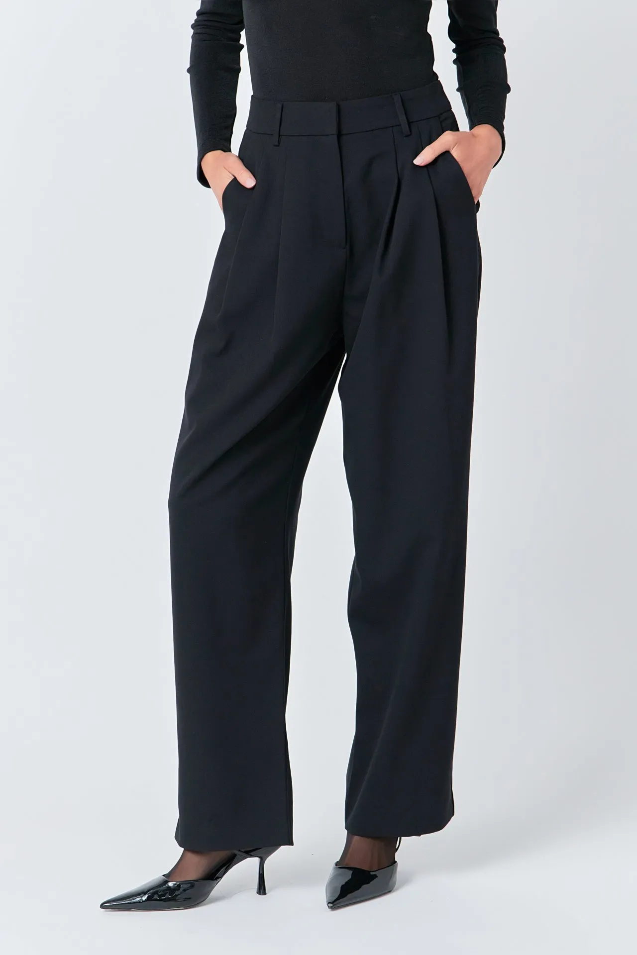 Wide Leg Trousers