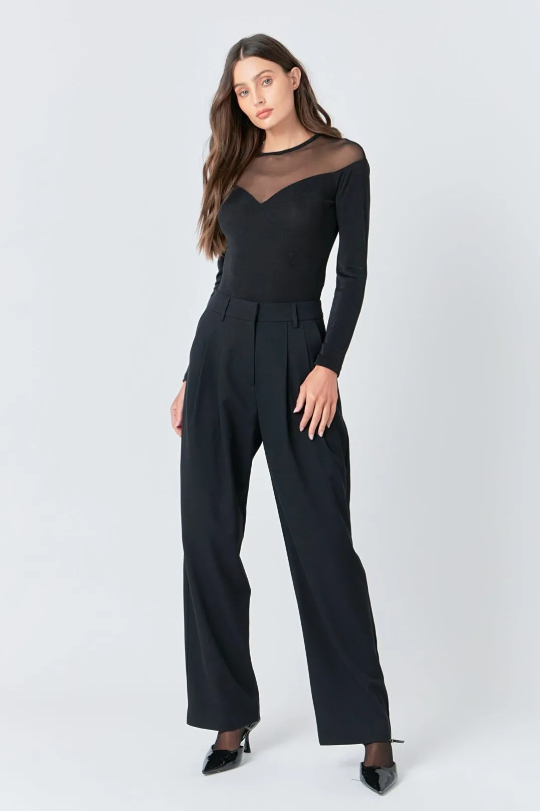 Wide Leg Trousers