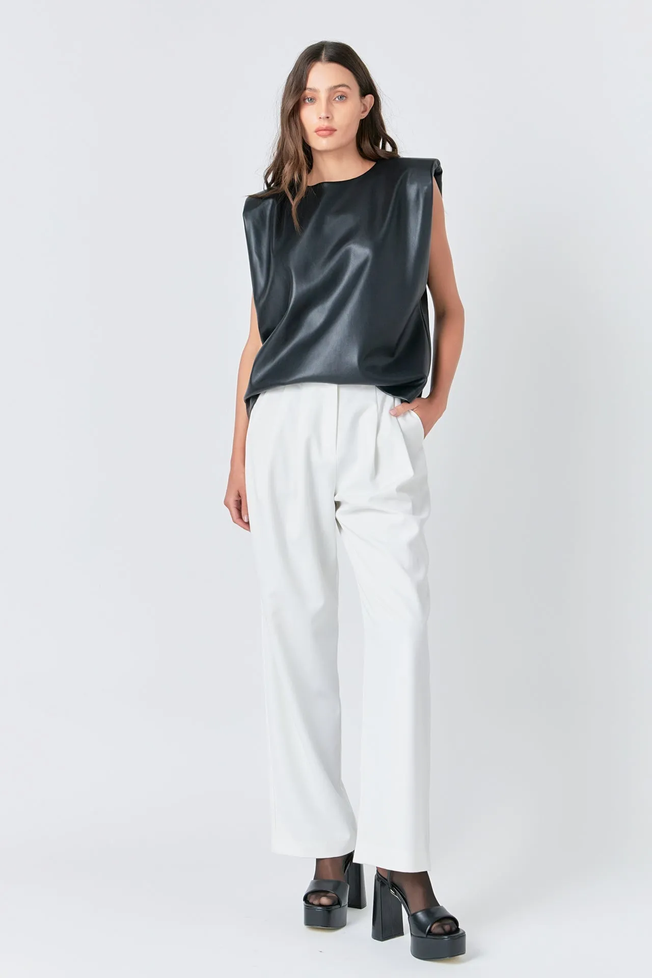 Wide Leg Trousers