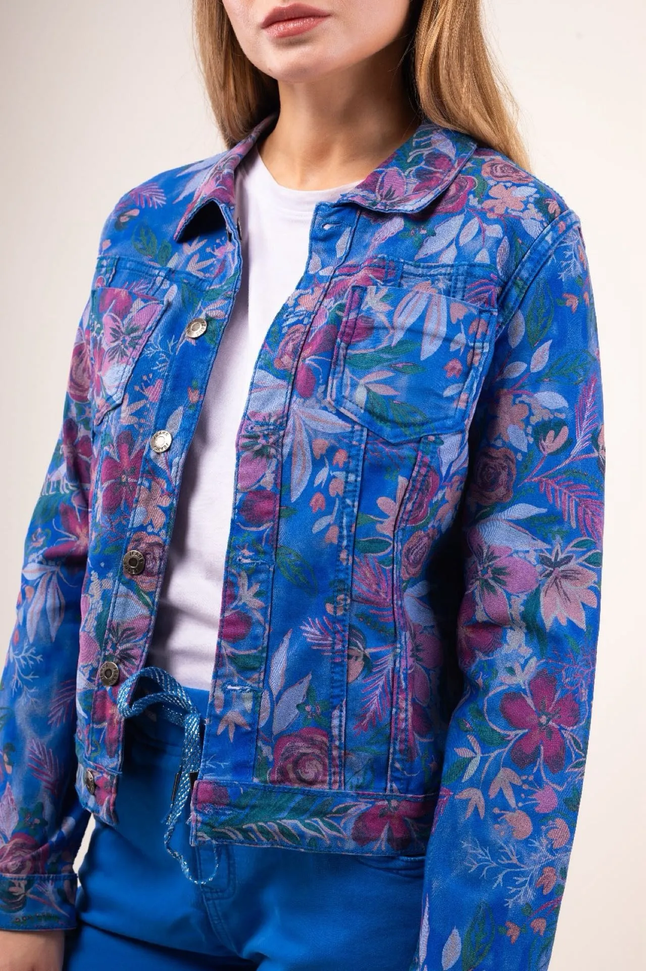 Zac & Zoe Reversible Jacket Laila Blue Azure